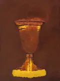 Florin Mitroi, Potir, 1974, tempera pe placaj