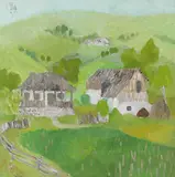Peisaj de vară by Constantin Piliuță, 1979, ulei pe pânză, sold Jul 2022
