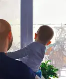 Rodica Crîșmaru, Behind, 2021, ulei pe pânză