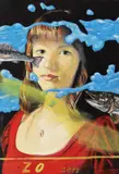 Cosmin Păulescu, Diana și Dunărea, 2011, ulei pe pânză