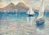 Gheorghe Ionescu Doru, Bărci în portul Napoli