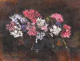 Zambile by Octav Băncilă, ulei pe pânză, sold Jun 2022
