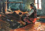 Rudolf Schweitzer–Cumpăna, La războiul de țesut