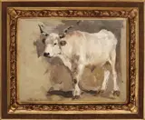 Nicolae Grigorescu, Ghiocel, 1895-1900, ulei pe pânză lipită pe carton
