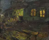 Rudolf Schweitzer–Cumpăna, Seara la țară