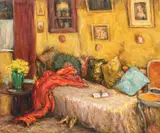 Nicolae Grant, Interior la Golești