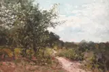 Nicolae Grigorescu, Primăvară în Bretania, ulei pe pânză