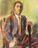 Iosif Iser, Toreador, pastel pe hârtie