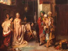 Mozart Rottmann, Harem, ulei pe pânză