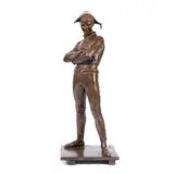 René de Saint-Marceaux, Arlechin, 1879, bronz