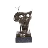 Autoportret by Salvador Dalí, bronz, sold May 2022