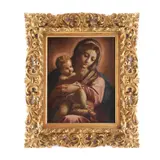 Manieră Guido Reni, Madona cu pruncul, ulei pe pânză