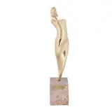 Muză by Marcel Guguianu, bronz, sold Apr 2022