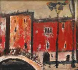 Corneliu Baba, Veneția, 1972, ulei pe pânză