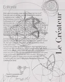 Mircea Cantor, Le Créateur, 2014, peniță pe hârtie