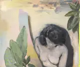 Diana Manole, Lady, 2016, ulei pe pânză