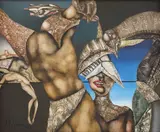 Adevăruri by Petre Velicu, ulei pe pânză, sold Apr 2022