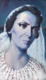Manuell Mănăstireanu, Portretul Mariei Tănase, 2015, acrilic pe pânză