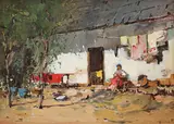Teodor Harșia, Gospodărie țărănească