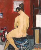 Gheorghe G. Vânătoru, Nud cu spatele