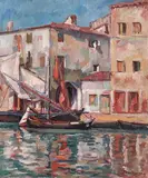 Nicolae Dărăscu, Bărci la Veneția