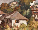 Ion Theodorescu-Sion, Case la Curtea de Argeș
