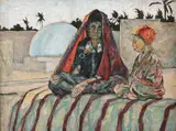 Samuel Mützner, Scenă din Alger, ulei pe pânză