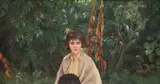 Mişu Teişanu, În grădină, 1913, ulei pe pânză lipită pe carton