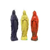 Reka Dup, Virgo Ignis (seria Madone Arcana Virgo), 2022, encaustică policromă