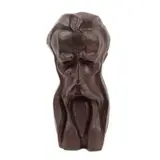 Brâncuși by Gheorghe Iliescu-Călineşti, bronz patinat, offered Mar 2022