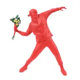 Red Flower Bomber by Medicom Toy & Brandalism, 2019, polipropilenă, sold Mar 2022