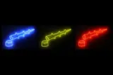Darie Dup, Codrul, frate cu românul, tub modelat, neon pe gaz, trei elemente legate în serie cu transformator, pe suport de placă metalică