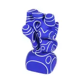 Teodora Gavrilă, Ultramarine, 2019, polistiren, spumă poliuretanică, acrilic, chit