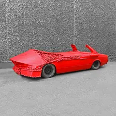 Matei Ulmeanu, Melting with the City, prelucrare prin deformare plastică la rece
