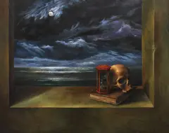 Andrei Chintilă, Vanitas, 2002, ulei pe pânză