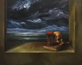 Andrei Chintilă, Vanitas, 2002, ulei pe pânză