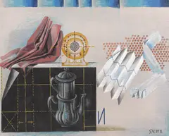 Pegasus by Simona Vasiliu Chintilă, 1978, ulei pe pânză, offered Mar 2022
