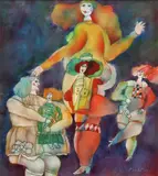 Harry Guttman, Cabaret, ulei pe masonit
