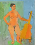 Alexandru Ciucurencu, Nud cu chitară
