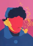 Cătălina Codreanu, Van Gogh, acrilic pe pânză