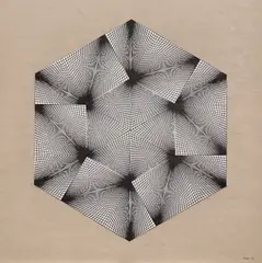 Florin Maxa, Metamorfoze, 1974, colaj și tipar înalt