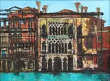 Veneția by Virgiliu Demetrescu Duval, ulei pe pânză, sold Feb 2022