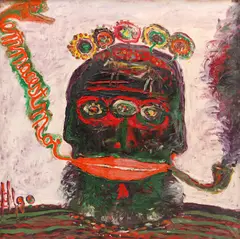 Ioan Aurel Mureșan, Emma, c'est moi, 1990, ulei pe pânză