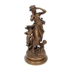 Étienne Henri Dumaige, Casse-Cou, bronz turnat, patinat