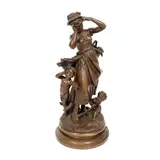Étienne Henri Dumaige, Casse-Cou, bronz turnat, patinat