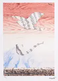 Momente muzicale by René Magritte, cromolitografie, sold Jan 2022
