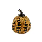 Yellow Pumpkin by Yayoi Kusama, polipropilenă, offered Jan 2022