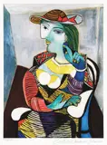 Portretul Mariei Thérèse Walter by Pablo Picasso, cromolitografie, sold Jan 2022