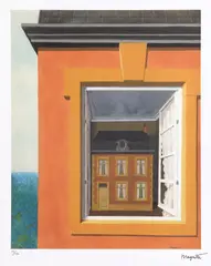 Elogiul dialectului by René Magritte, cromolitografie, sold Jan 2022