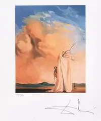 Salvador Dalí, Secretul, cromolitografie